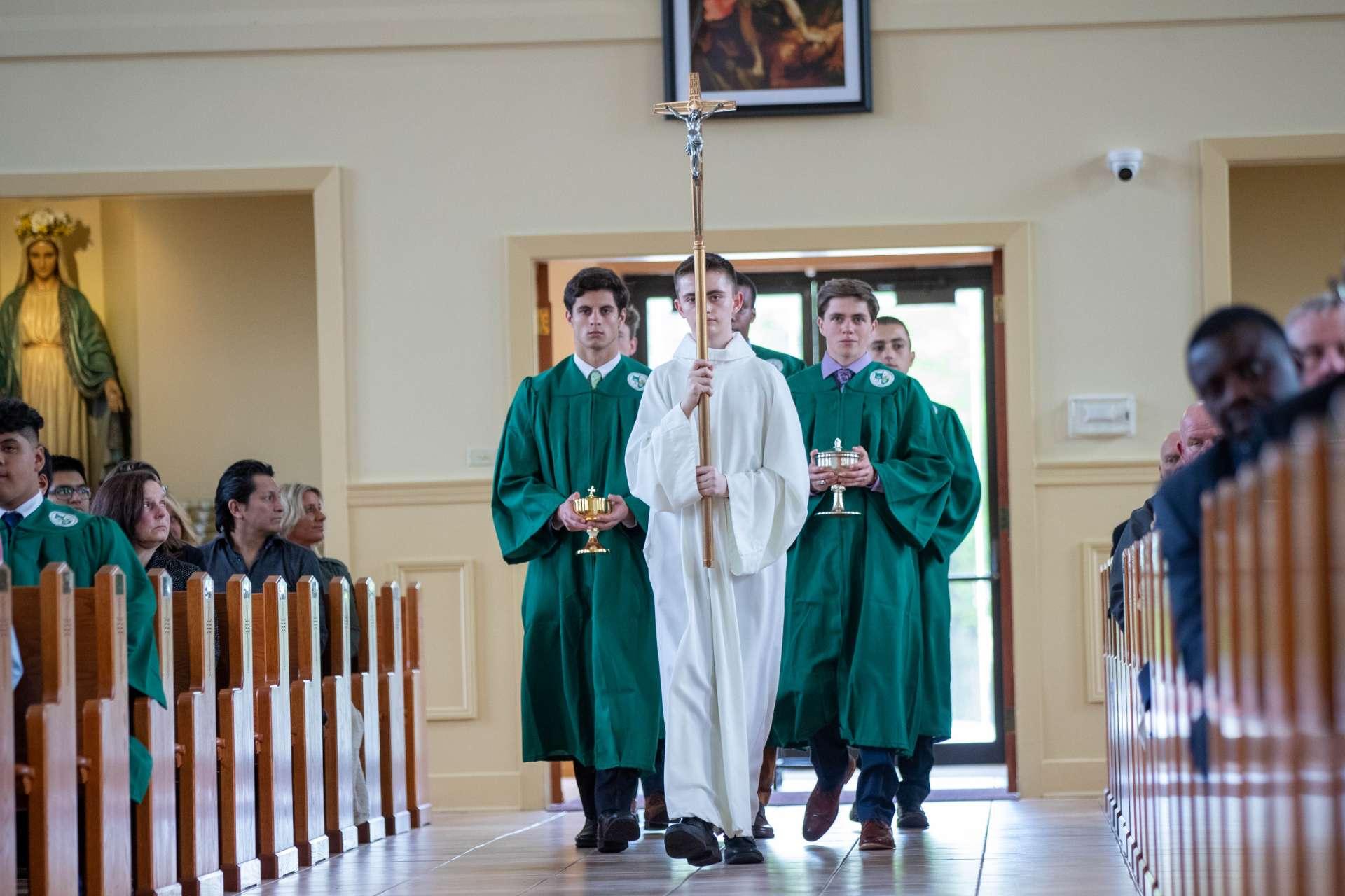 Educating Hearts and Minds through the Holy Cross Tradition  Notre Dame supports spiritual growth and moral development through the Catholic faith. By educating the hearts and minds in honor of the founder of the Congregation of Holy Cross Blessed Basil Moreau, we seek to cultivate the lives of our students through transformative and meaningful encounters with faith.  Learn more 