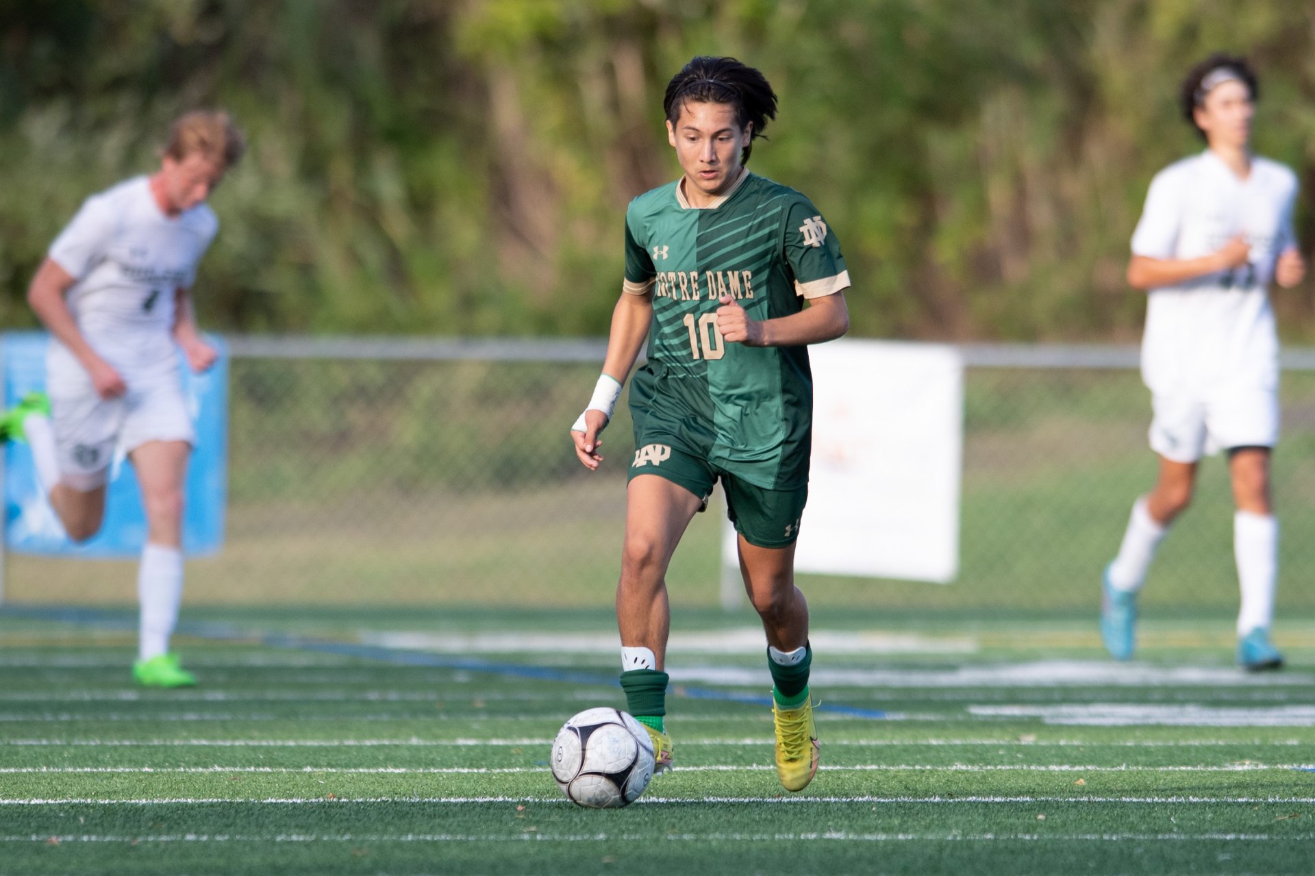 ND soccer player